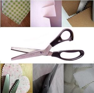 Unleash Your Crafty Genius with Shalimar’s 9-Inch Zig Zag Scissors!