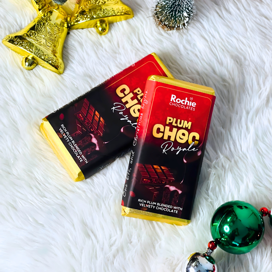 Rochie Plum Choc Royale – Christmas Edition 250 gram.