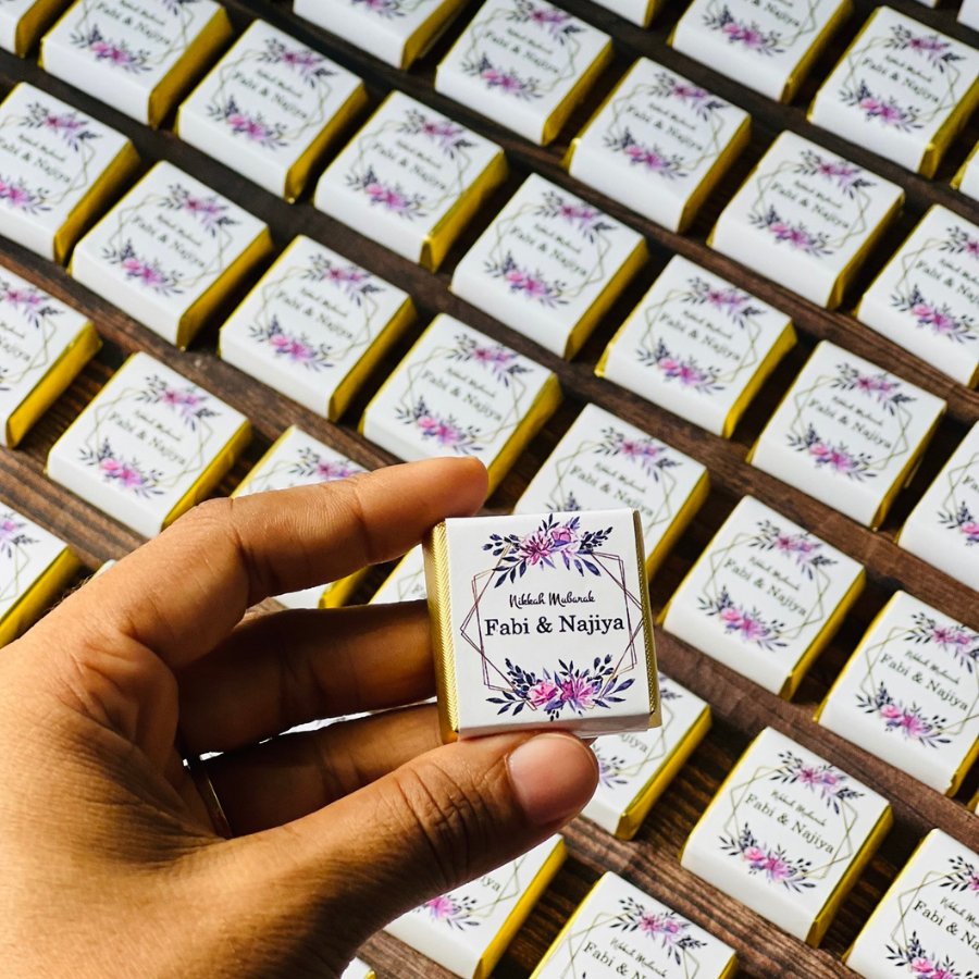 Customised chocolates discount