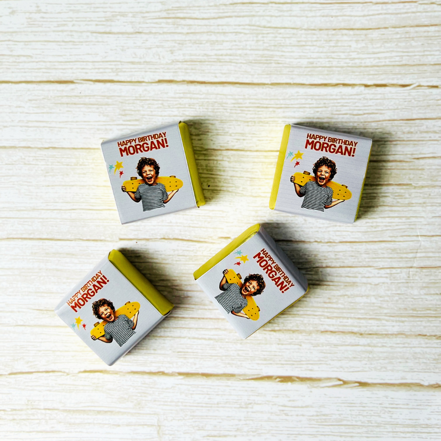 Custom Photo Birthday Chocolate Gift Box – Perfect for Boys & Girls