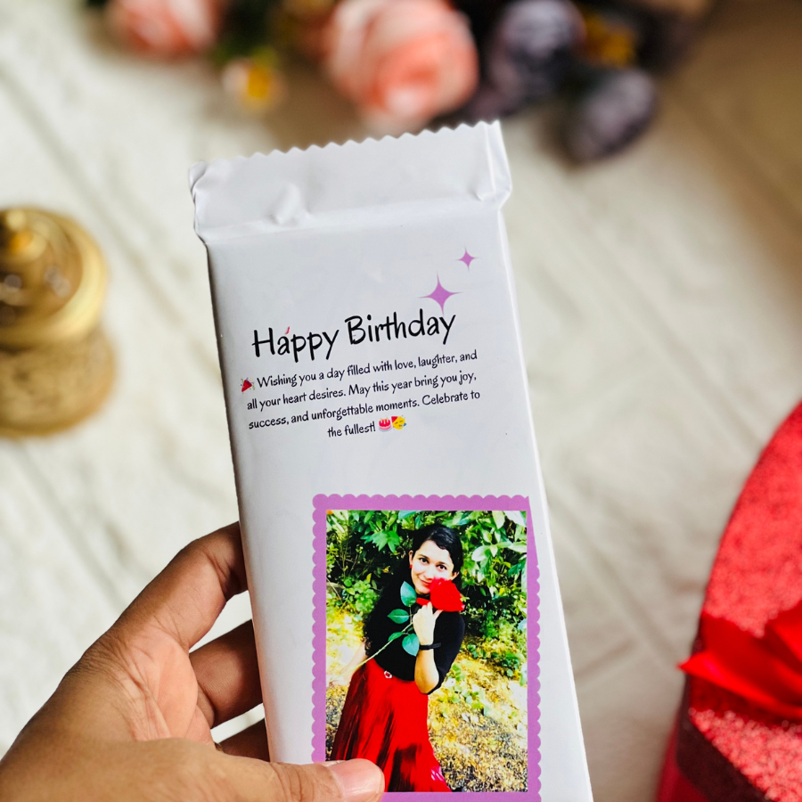 Photo Customised Bar chocolates