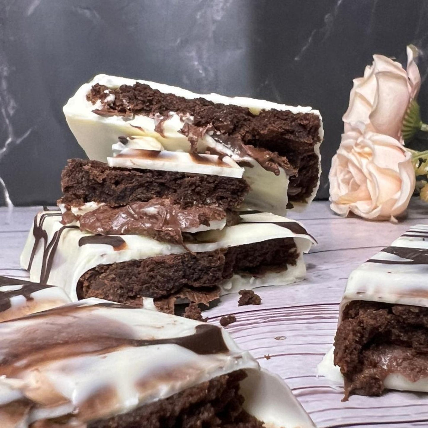 Nutella Brownie Bliss -Premium Chocolate Bar