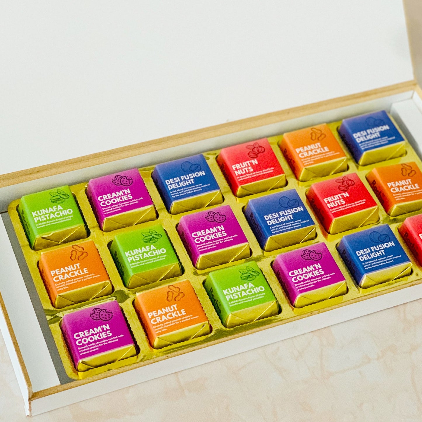 Personalized Romantic Chocolate Gift Box – Assorted Handcrafted Flavors
