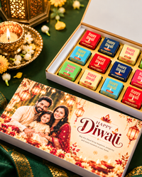 Our Family, Our Diwali – Personalised Photo Chocolate Box
