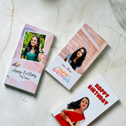 Customised chocolate Bar - 1 Box