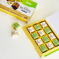 Viral Kunafa Pistachio Chocolates – Double Delight 12-Piece Gift Box