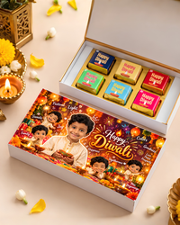 Toon Your Diwali – Personalised Cartoon Photo Chocolate Box