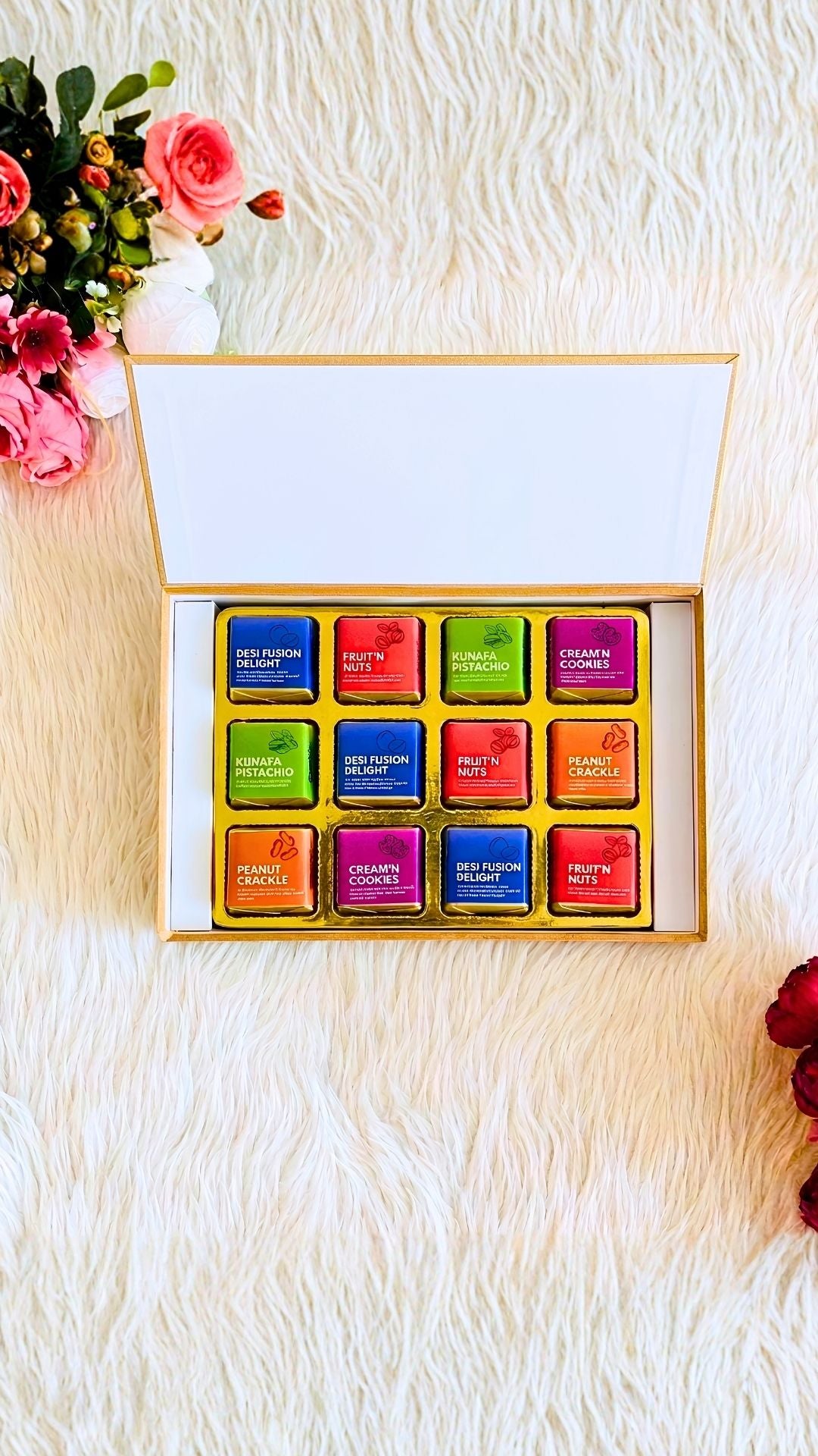 Love Chocolate Gift Box – Personalized Handcrafted Assorted Chocolates