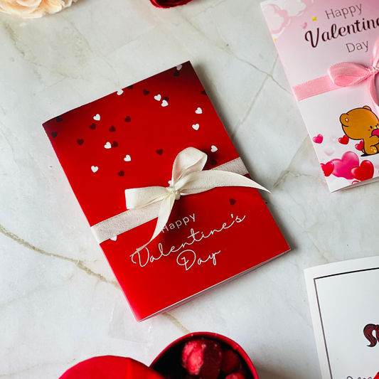 Valentine's Day Chocolate Surprise Card