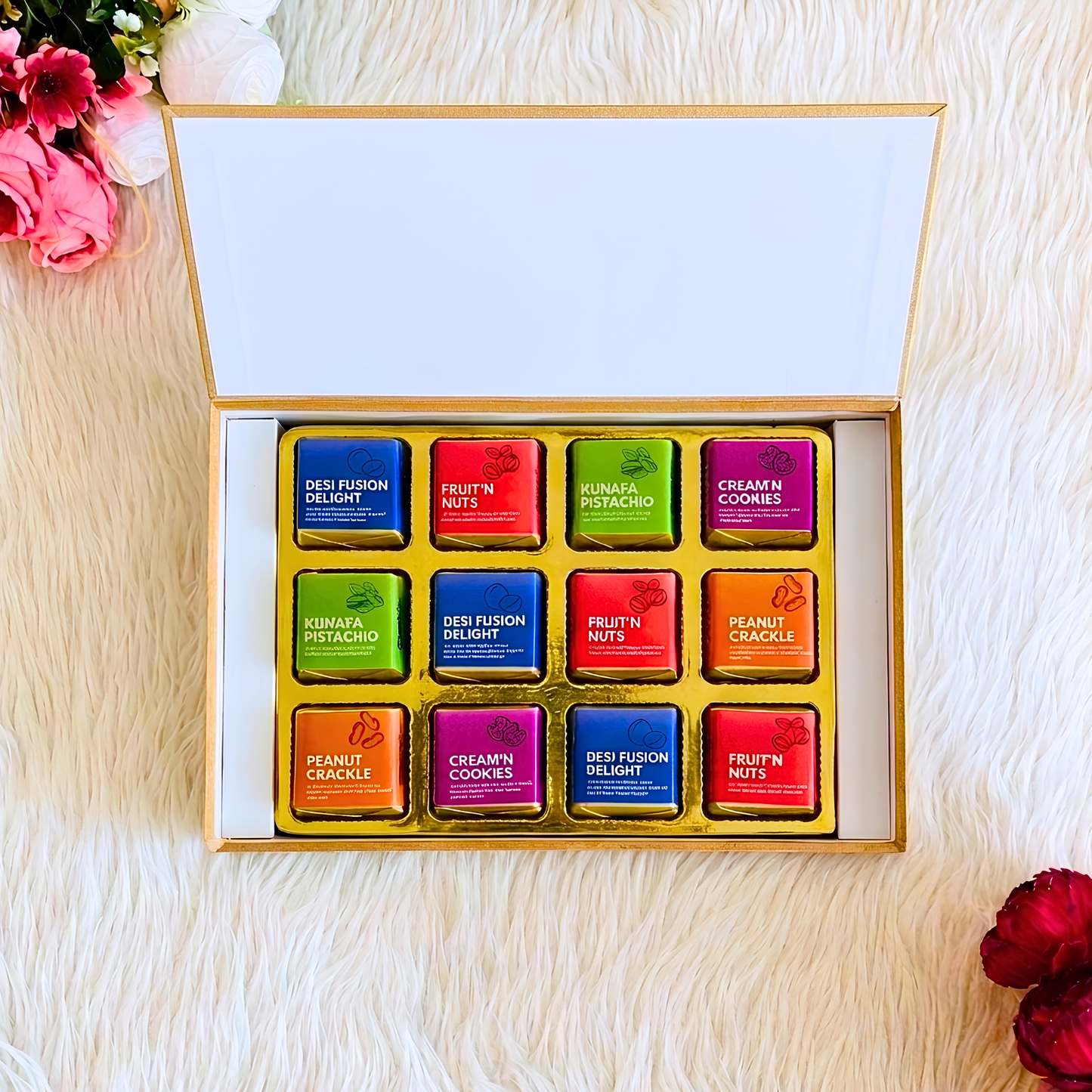 Personalized Love You Chocolate Gift Box – Assorted Handcrafted Chocolates