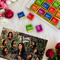 Personalized Love You Chocolate Gift Box – Assorted Handcrafted Chocolates