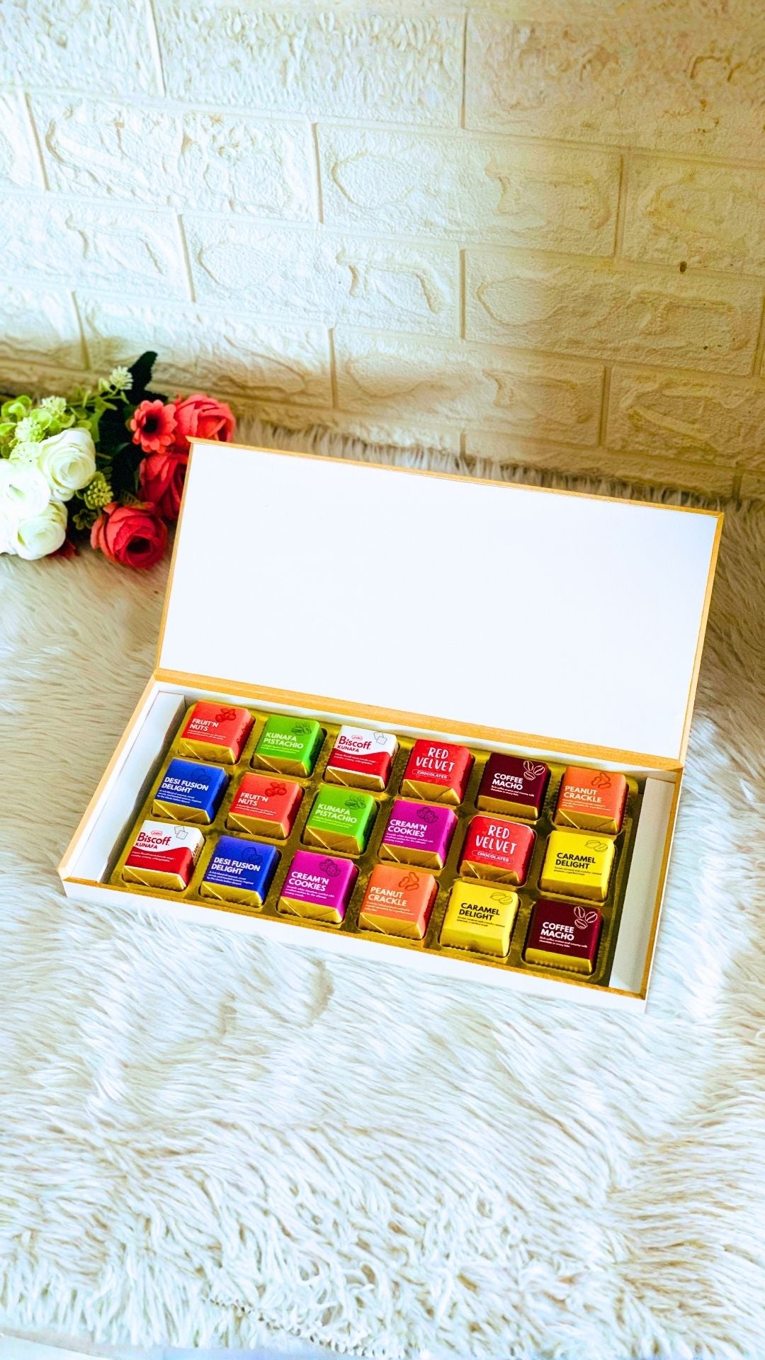Golden Years Gift Box – Custom Handcrafted Assorted Chocolates & Confections