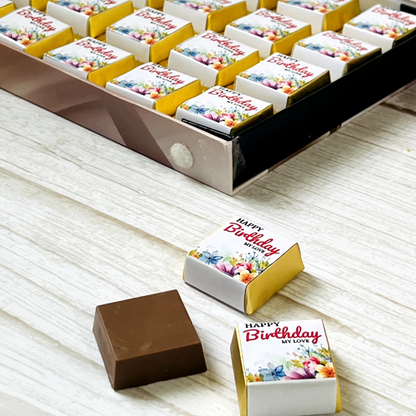 Personalized Birthday Chocolate Box – Handcrafted Sweet Delights