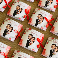 Custom Event Return Favour – Premium Mini Chocolate Card