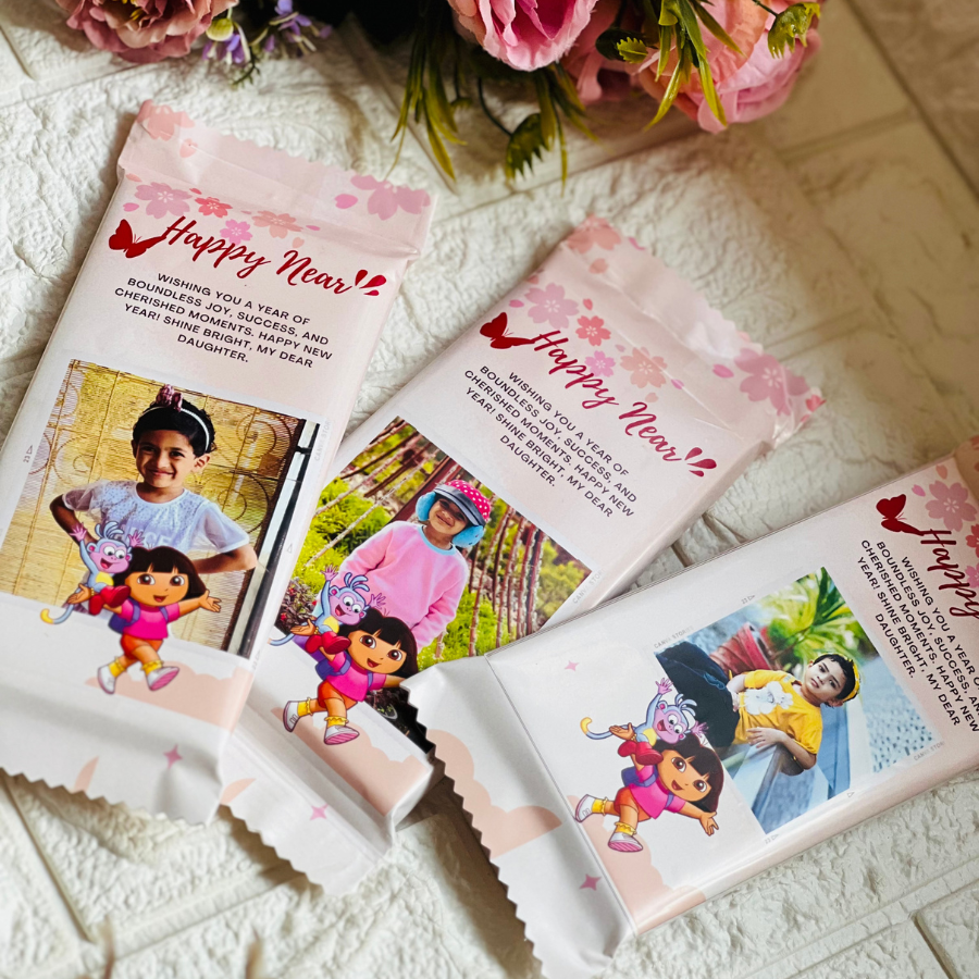 Photo Customised Bar chocolates