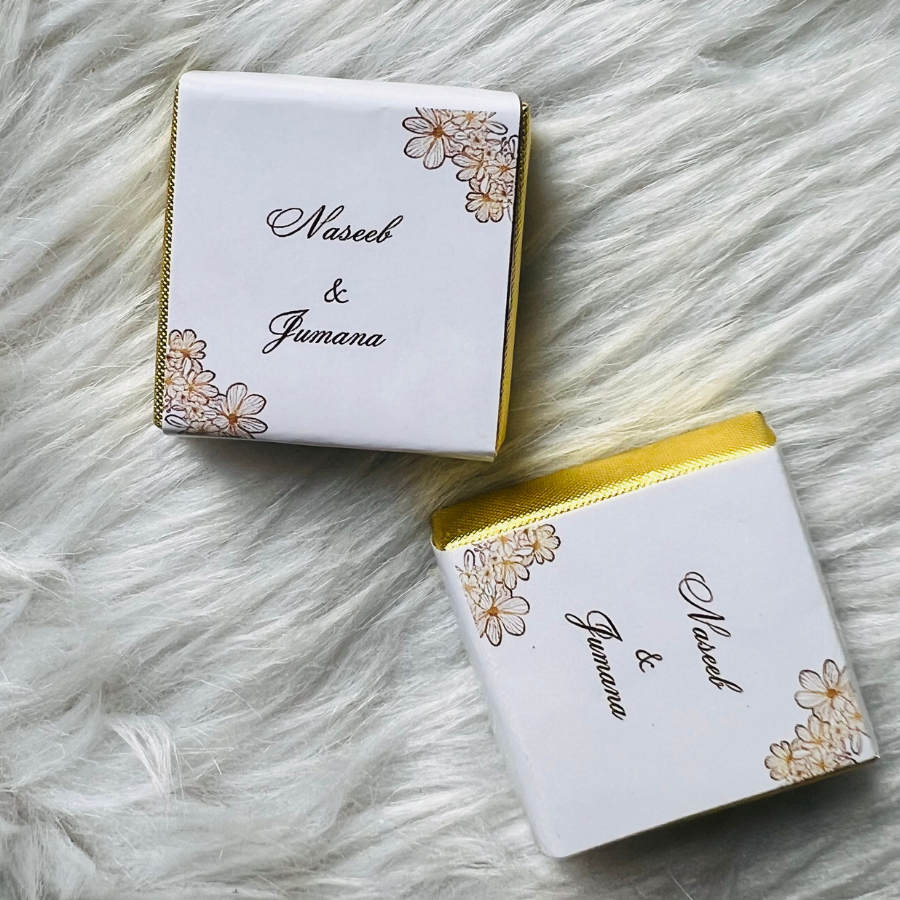 Customised Name Chocolate for Wedding