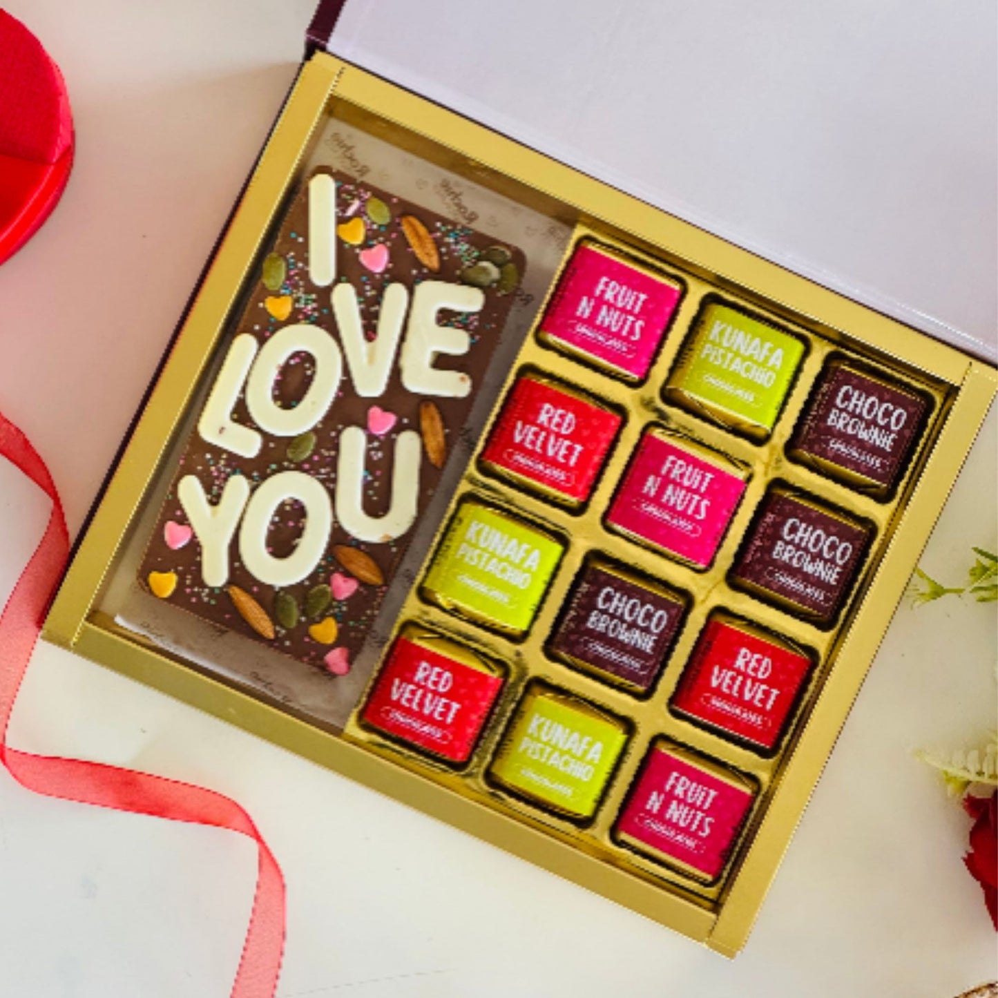 “I Love You” Chocolate Gift Box 🍫