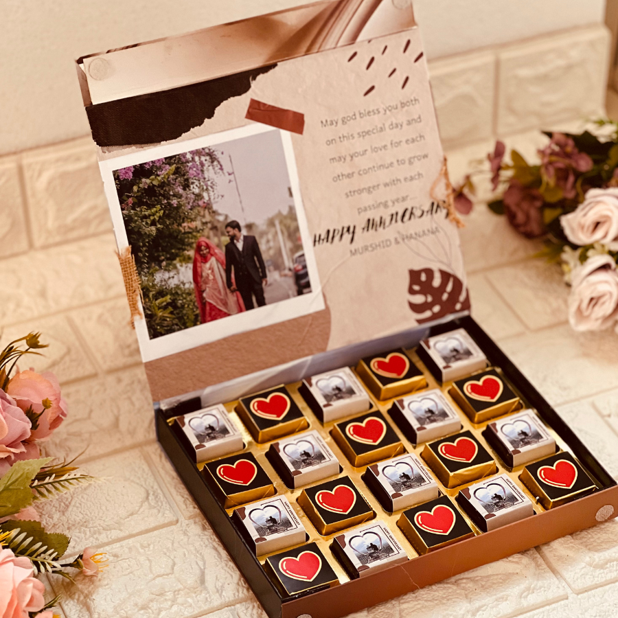 Customizable Gift Box with Premium Chocolates – Perfect for Any Celebration