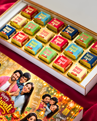 Toon Your Diwali – Personalised Cartoon Photo Chocolate Box