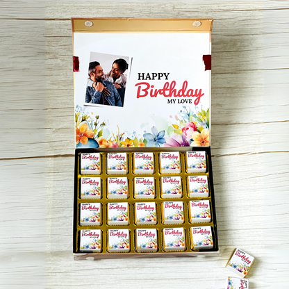 Personalized Birthday Chocolate Box – Handcrafted Sweet Delights