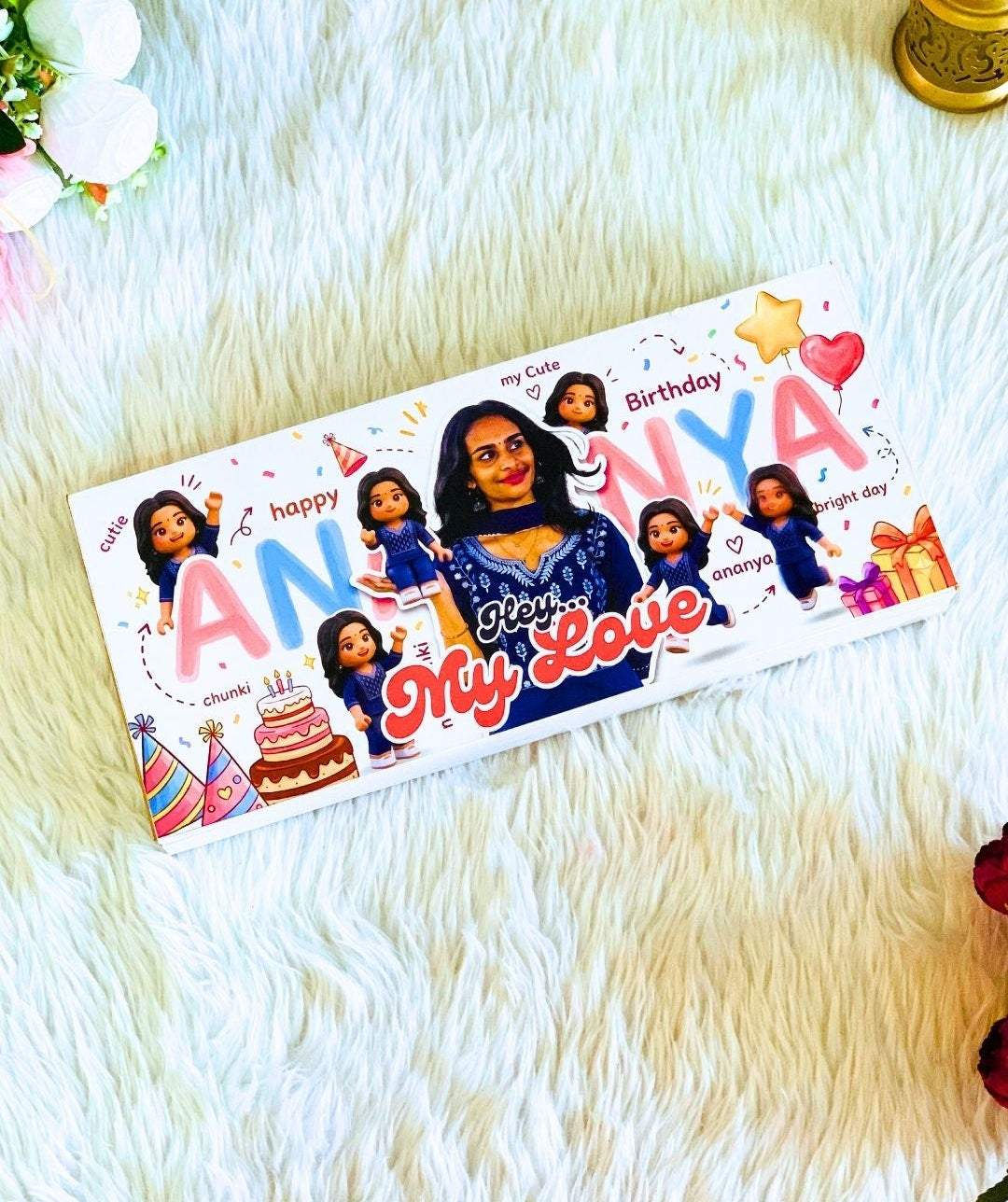 Romantic Chocolate Gift Box – Personalized Assorted Handcrafted Flavors