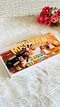 Personalized Kids Chocolate Gift Box – Cute Custom Photo & Designer Theme