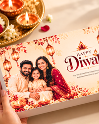 Our Family, Our Diwali – Personalised Photo Chocolate Box