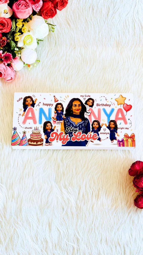Personalized Romantic Chocolate Gift Box – Assorted Handcrafted Flavors