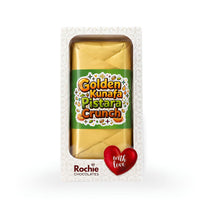 Golden Kunafa Pistara Crunch | Premium Chocolate Bar 🍫