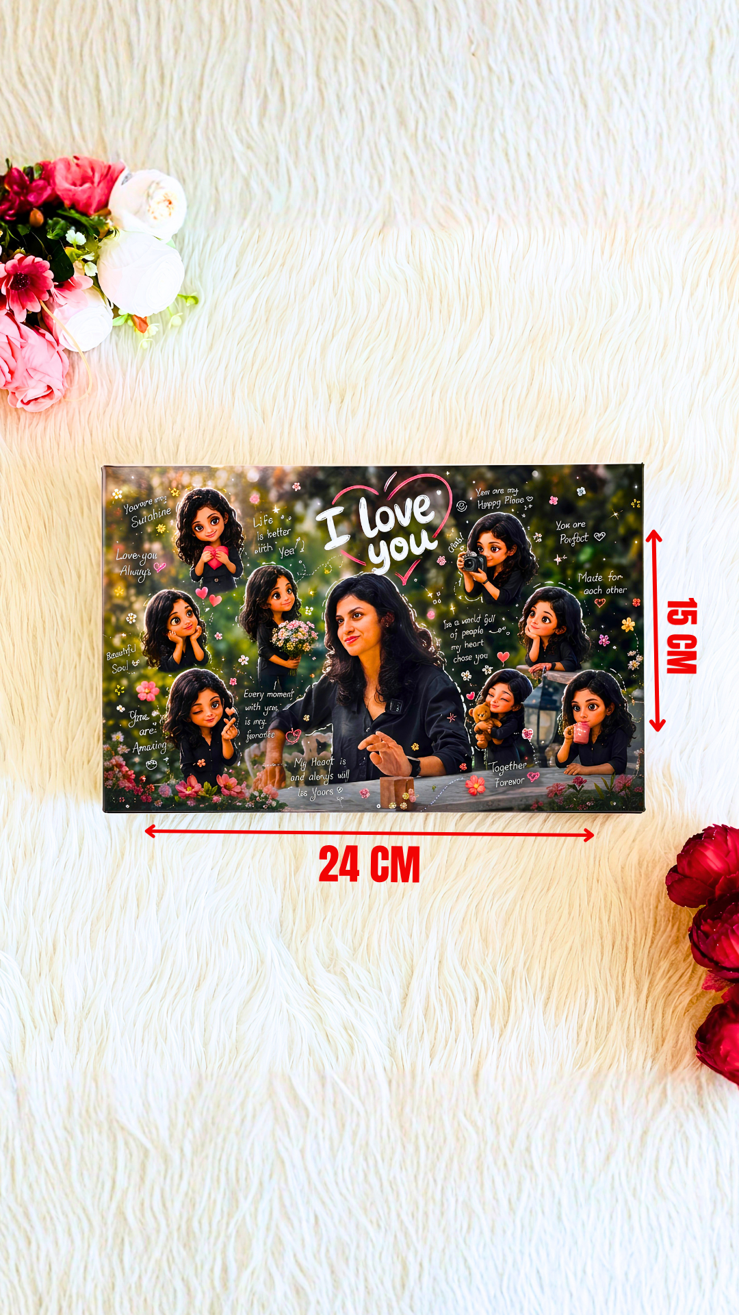 Love Chocolate Gift Box – Personalized Handcrafted Assorted Chocolates