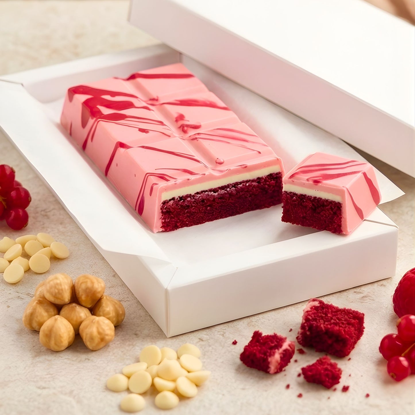 Red Velvet Crush – Premium Chocolate Bar 🍫