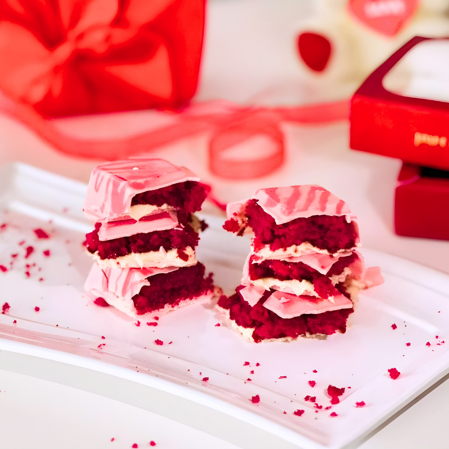 Pink Velvet Crush – Premium Chocolate Bar 🍫