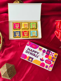 Diwali Handcrafted Chocolate Gift Box (6-Piece Festive Assortment)